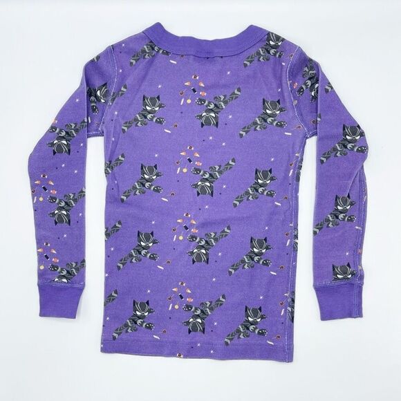 Hanna Andersson Long Johns Black Panther Lot of 2 Pair - Kids EU 100 / US 4 - Picture 8 of 11